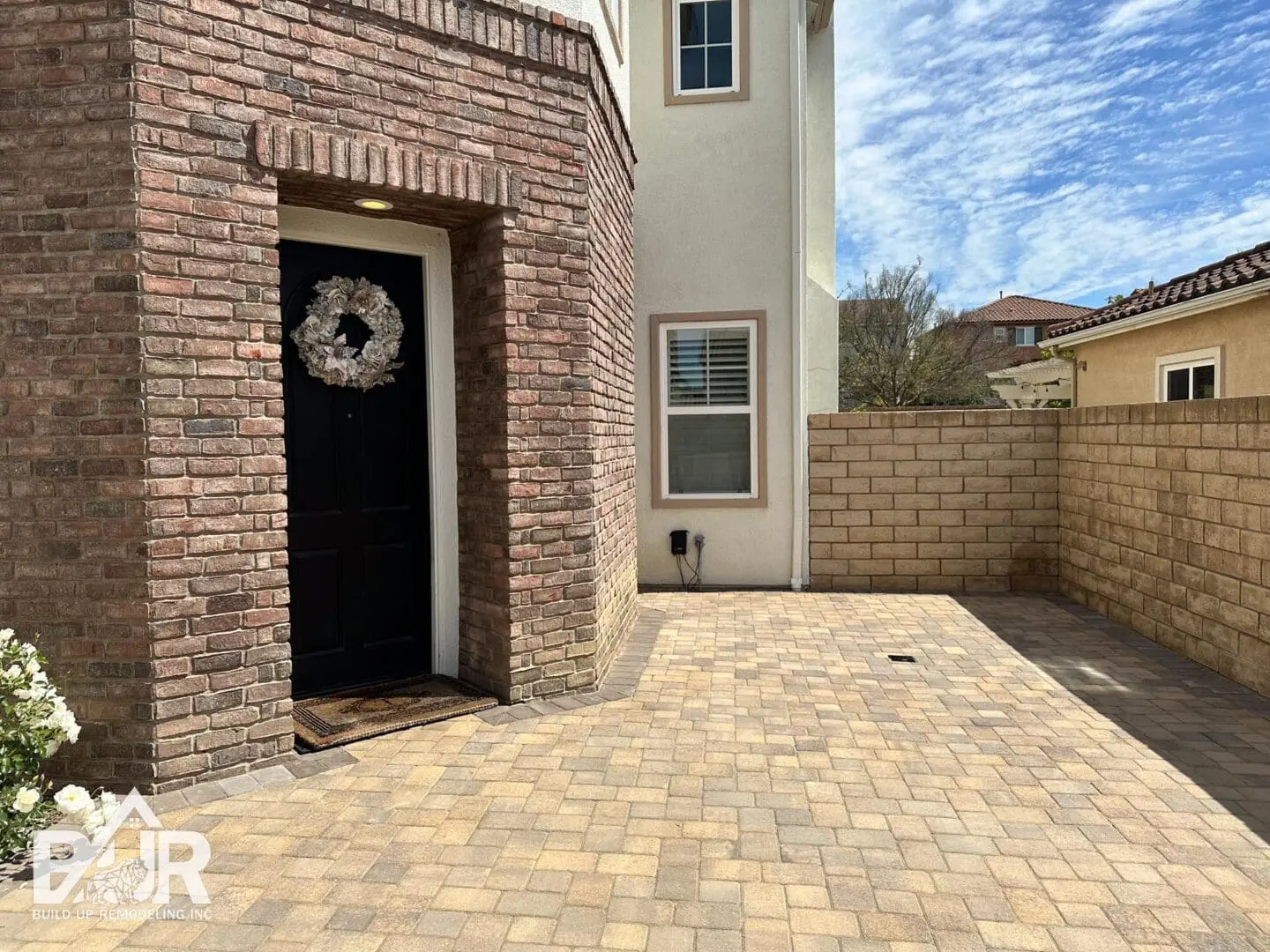Paver installation in San Gabriel