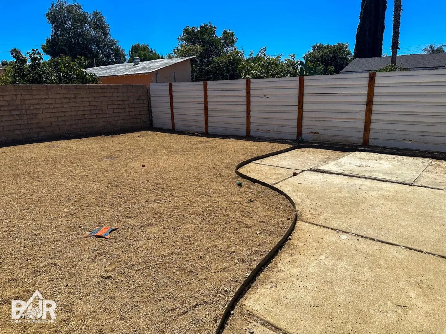 Before Pacoima outdoor renovation photo 4