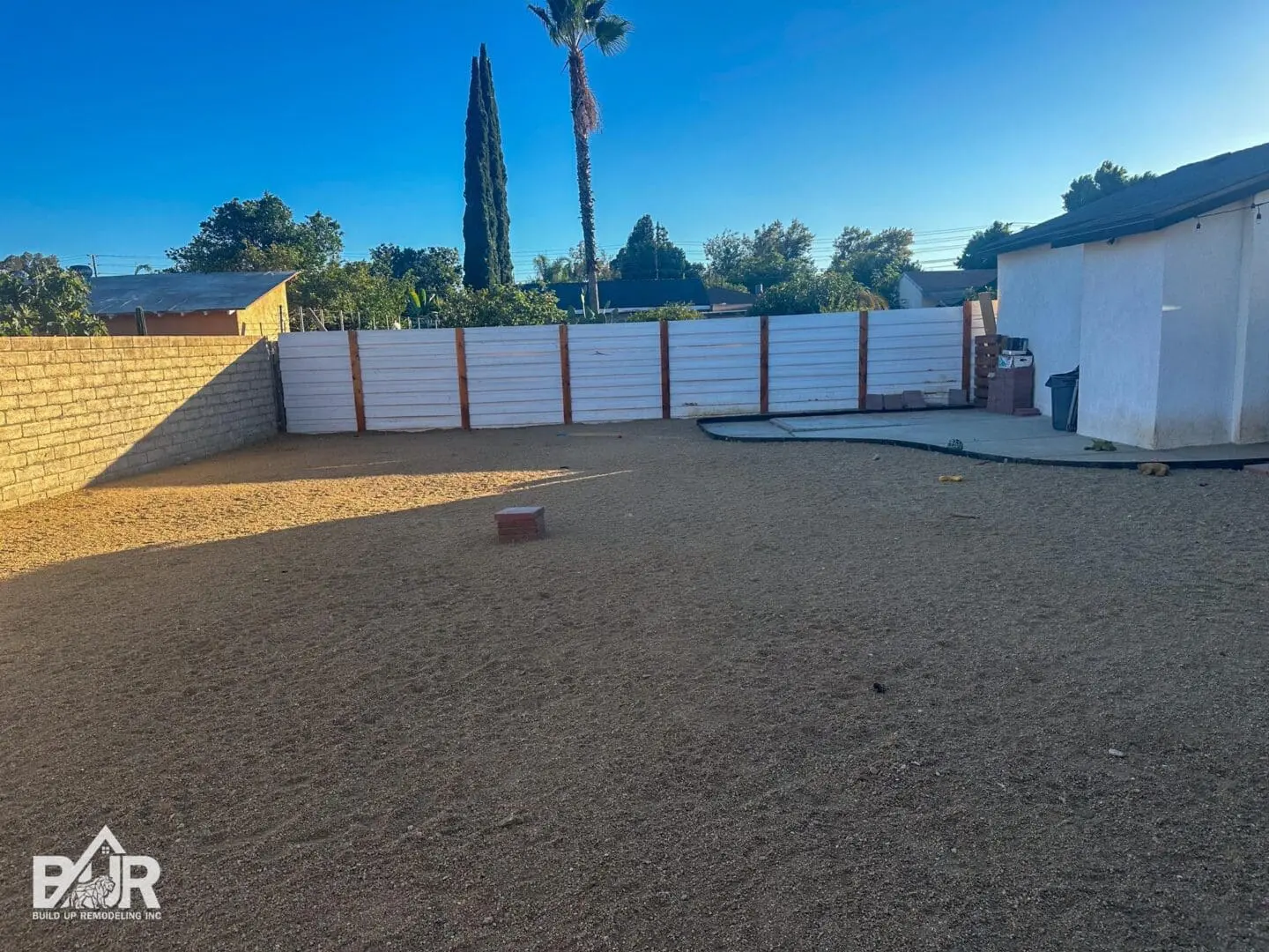 Before Pacoima outdoor renovation photo 2