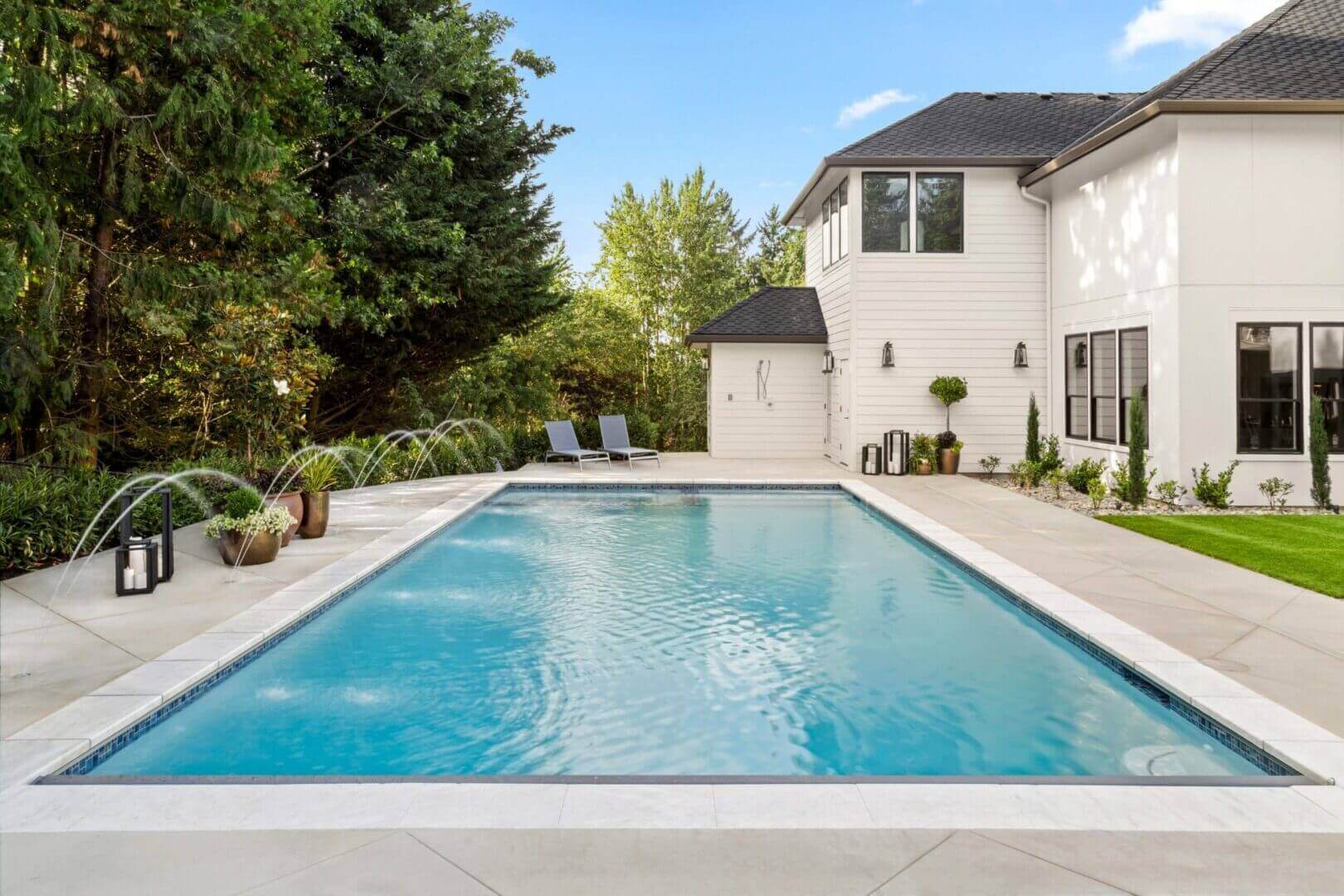 Luxury Pacific Palisades backyard remodeling