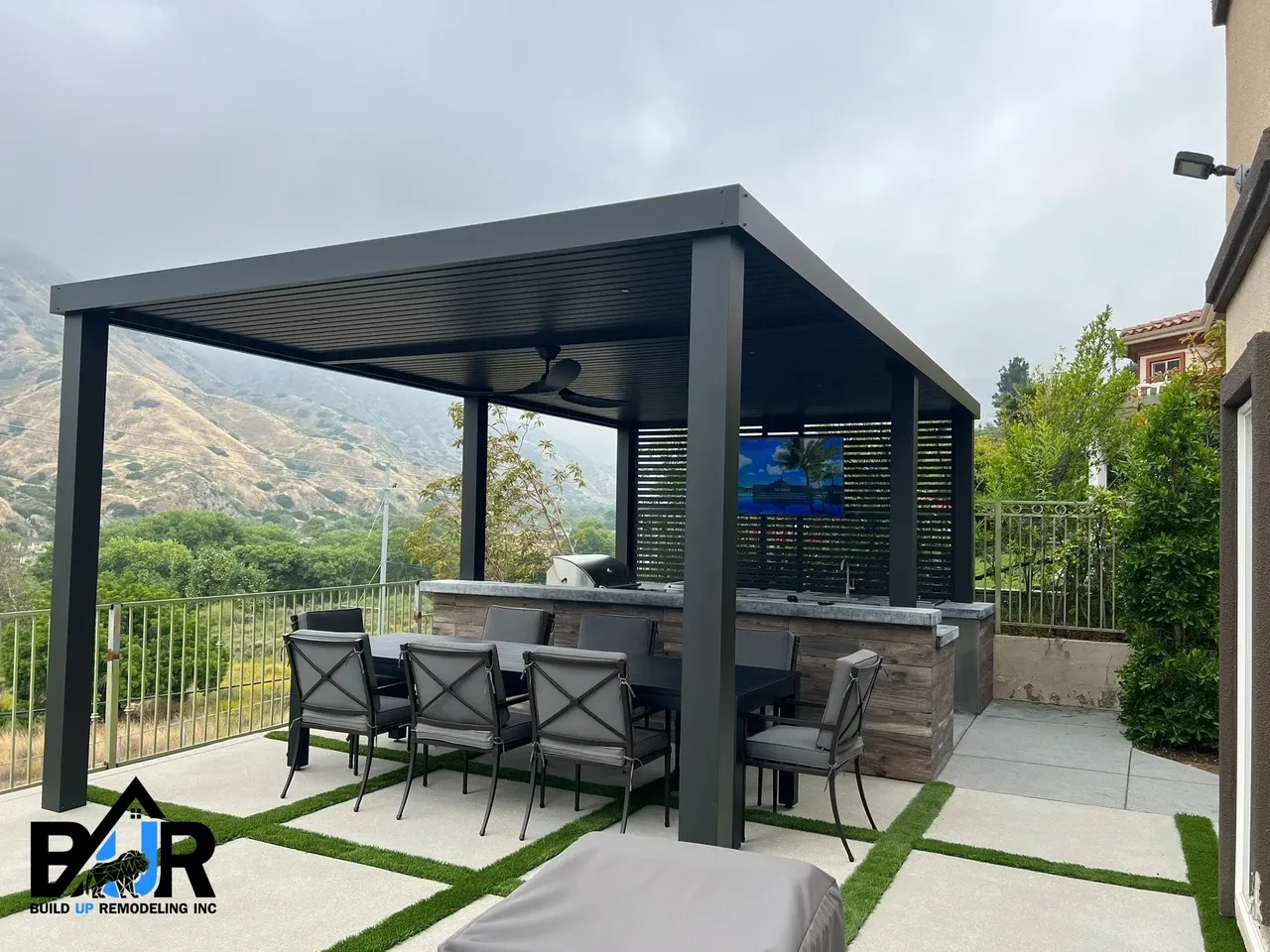 Outdoor kitchen remodeling in San Gabriel