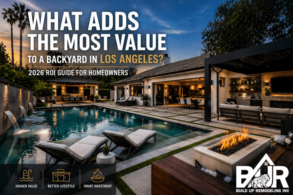BACKYARD REMODELING LOS ANGELES CA